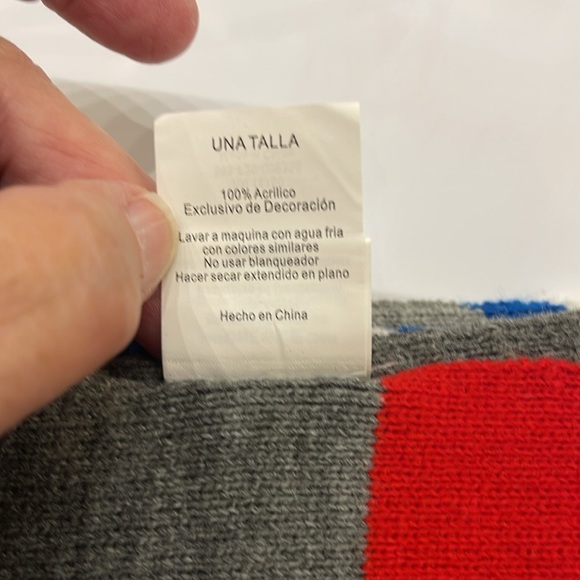 NWOT Striped Spider-Man Scarf AND Gray & Red Marvel Scarf‎ about 49”x8” in size - Picture 8 of 13